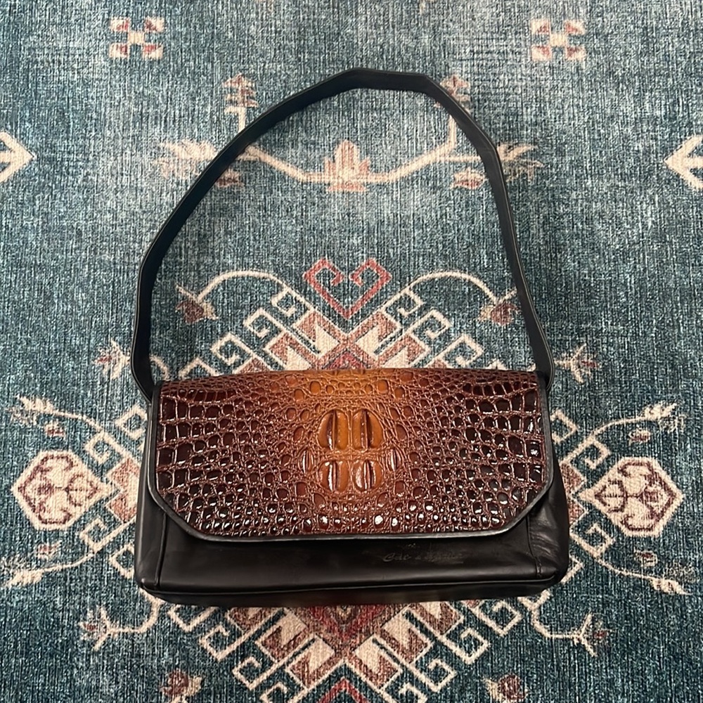 VINTAGE VEGAN leather purse